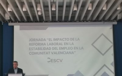 Jornada “El impacto de la reforma laboral en la estabilidad del empleo en la Comunitat Valenciana”
