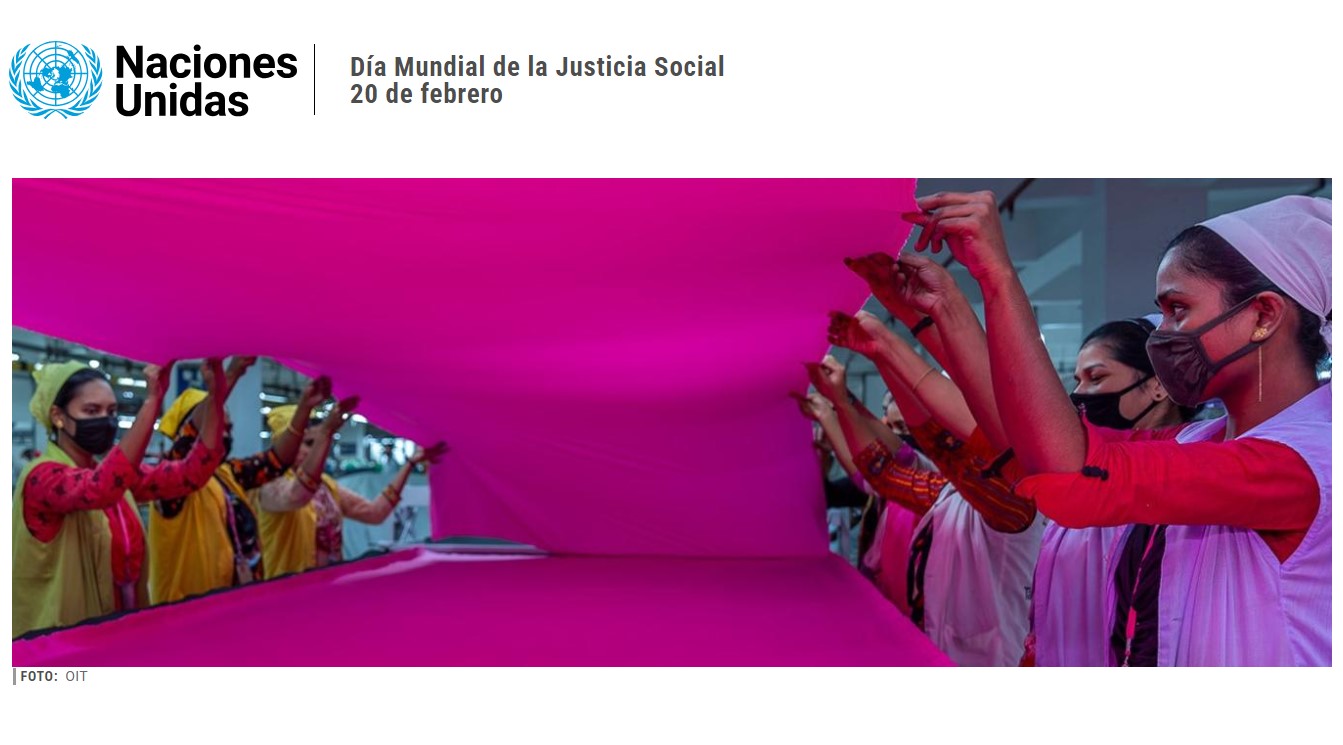 20 de febrero - Día Mundial de la Justicia Social - Excmo. Colegio de ...
