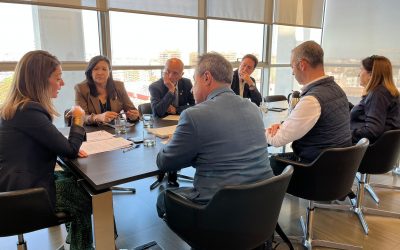 Reunión con la Consellera de Justicia