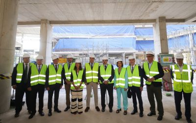Visita a las obras de la Ciudad de la Justicia