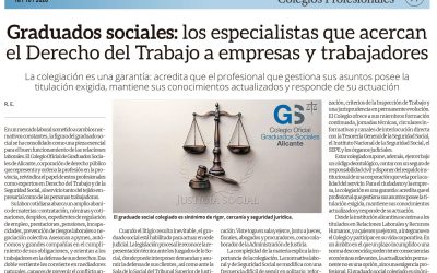 Diario Información – Especial Colegios Profesionales